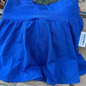 Old Navy Royal Blue Flared Skirt